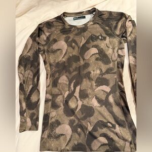 Burton Ak Baselayer Long sleeve polartech Shirt small